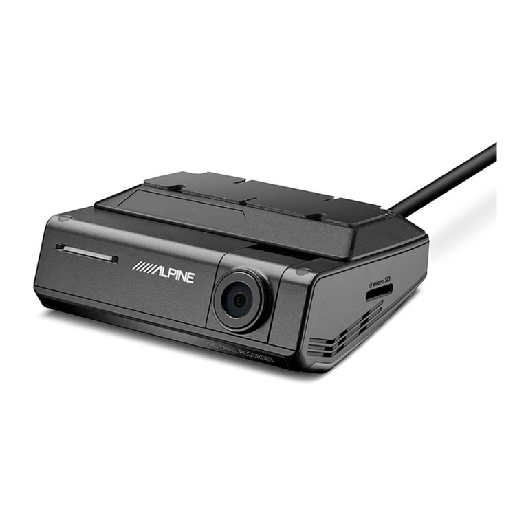 Alpine DVR-C320S User manual