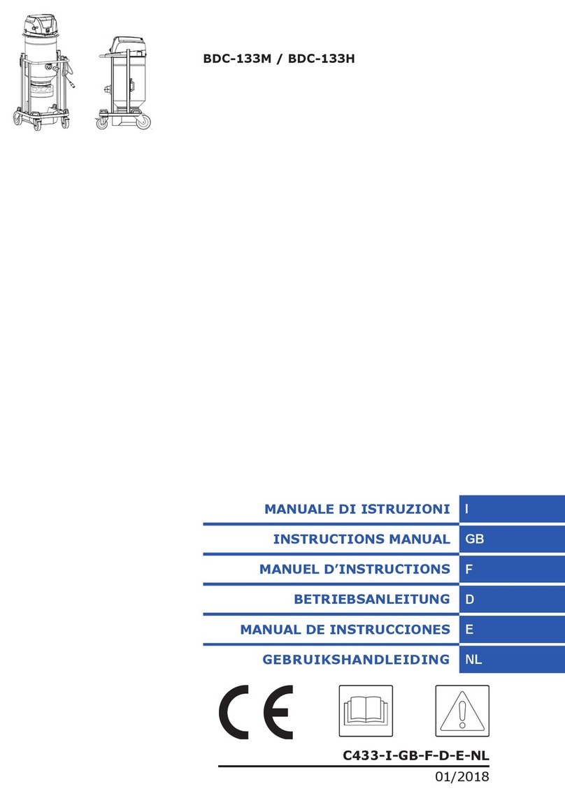 Blastrac BDC-133M instruction manual