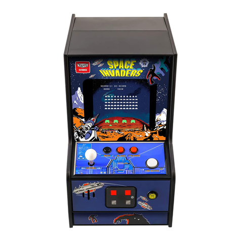 My Arcade SPACE INVADERS MICRO PLAYER user guide