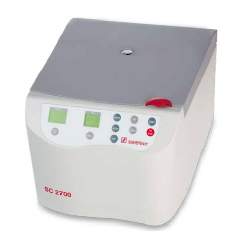 Sarstedt SC 2700 User manual