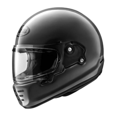 Arai Helmet CONCEPT-X Instructions for use
