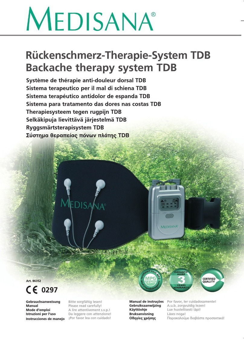 Medisana TDB manual