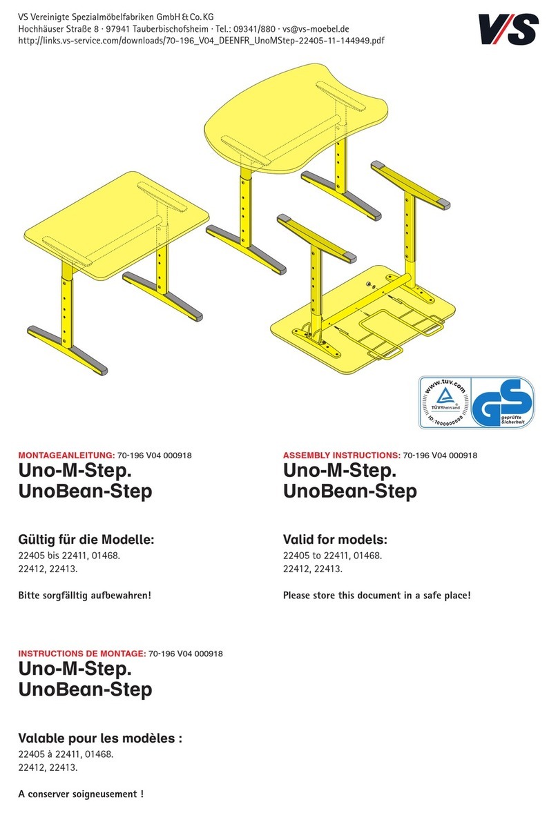 VS LIGNOdur Uno-M-Step 22405 User manual VS LIGNOdur Uno-M-Step 22405 User manual