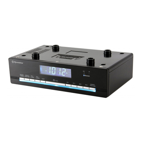 Roadstar CLR-725BT user manual