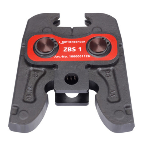 Rothenberger ZBS1 User manual