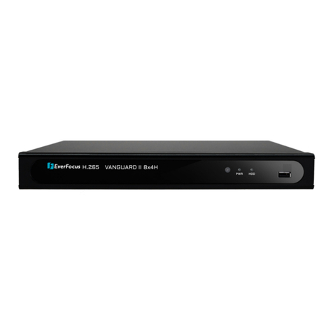 EverFocus VANGUARD II 8x4H Quick installation guide