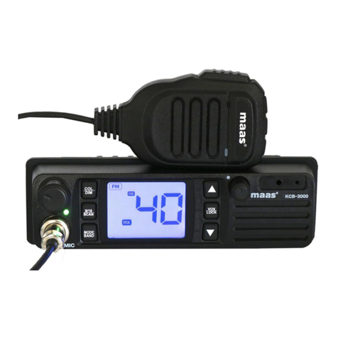 Maas KCB-3000 User manual