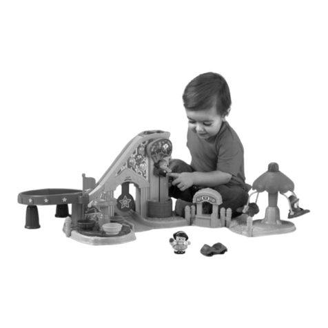 Fisher-Price Surprise Sounds Fun Park LittlePeople B6313 User manual