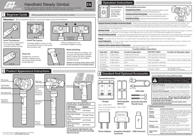 FeiYu Tech FY-G4 User manual