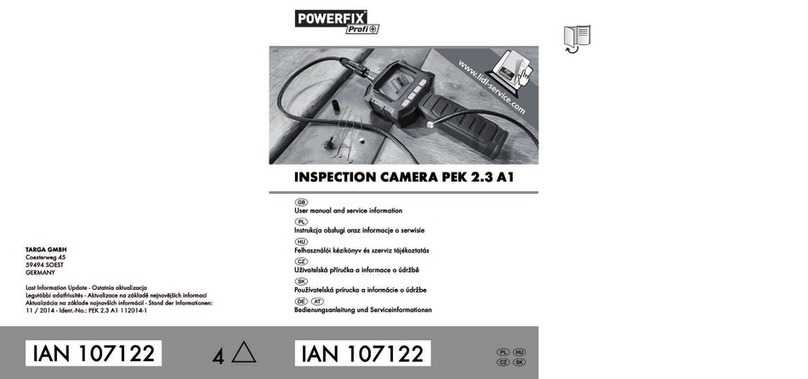 Targa POWERFIX Profi PEK 2.3 A1 User manual and service information