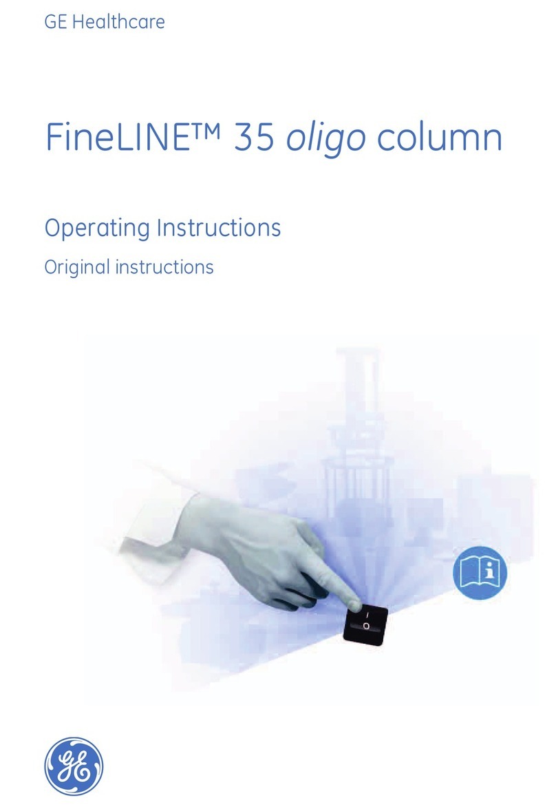 GE FineLINE 35 oligo operating instructions
