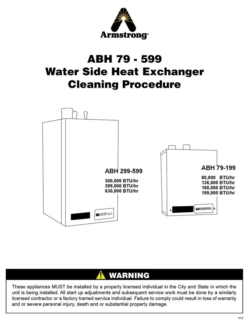 Armstrong ABH 299 Cleaning procedure