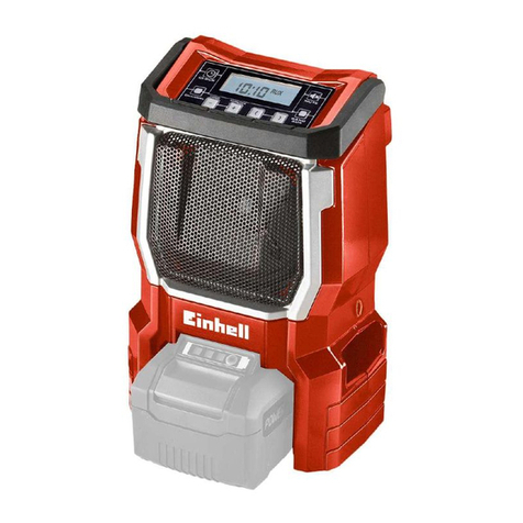 EINHELL TE-CR 18 Li-Solo Original operating instructions