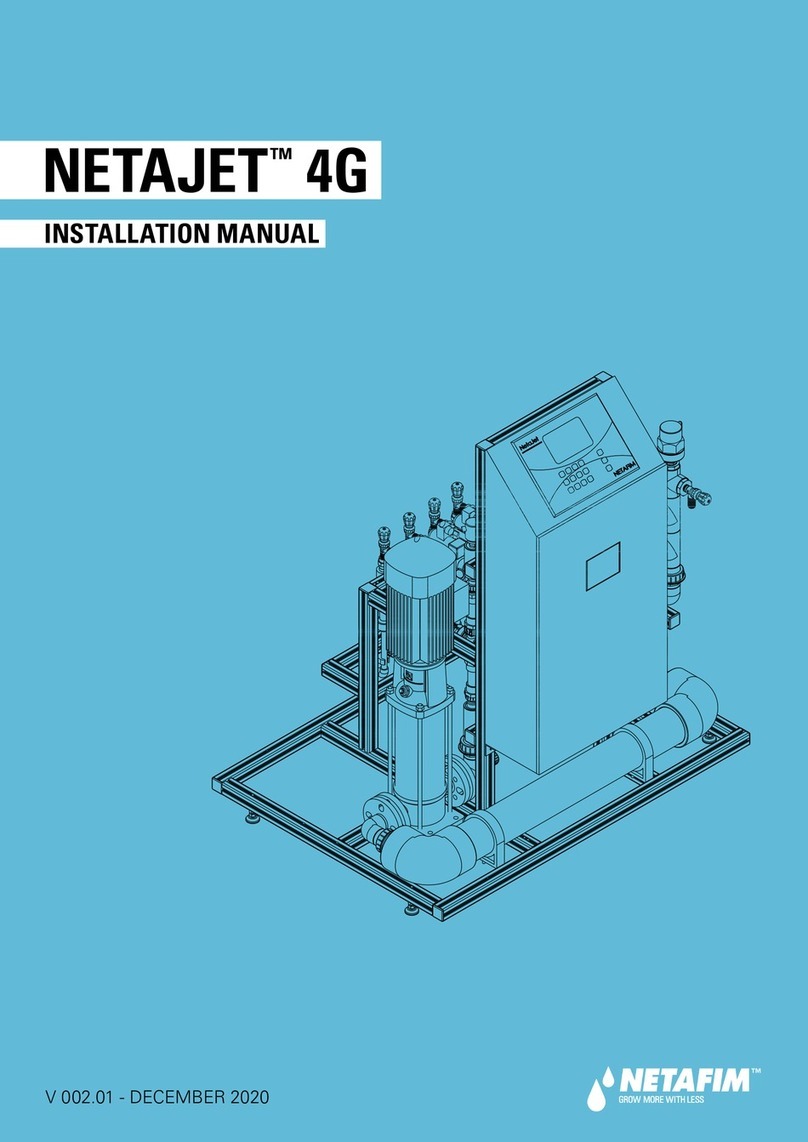 Netafim NETAJET 4G installation manual