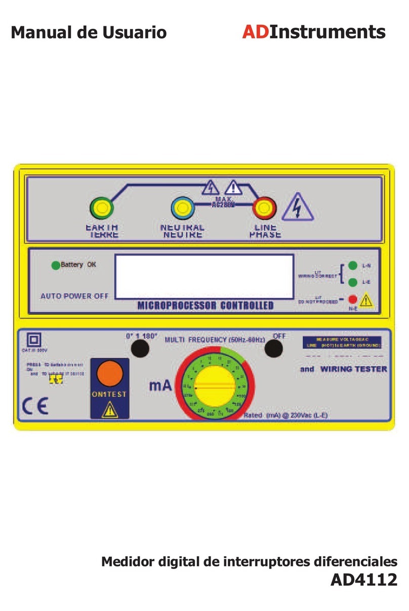 ADInstruments AD4112 instruction manual
