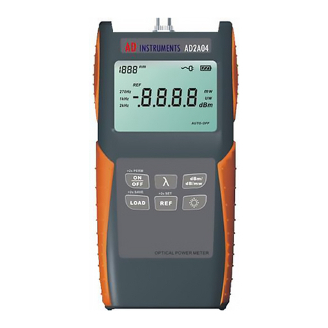 ADInstruments AD2A04 User manual