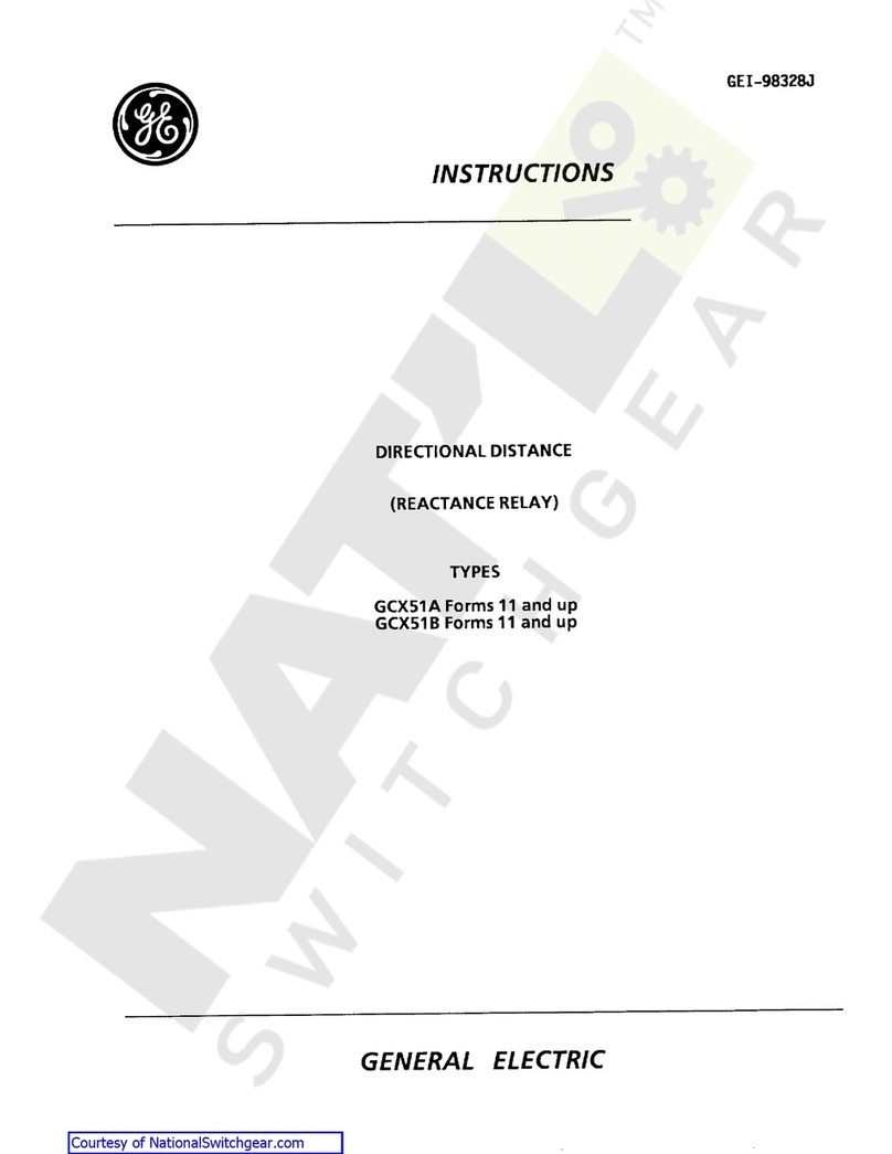 GE GCX51A User manual