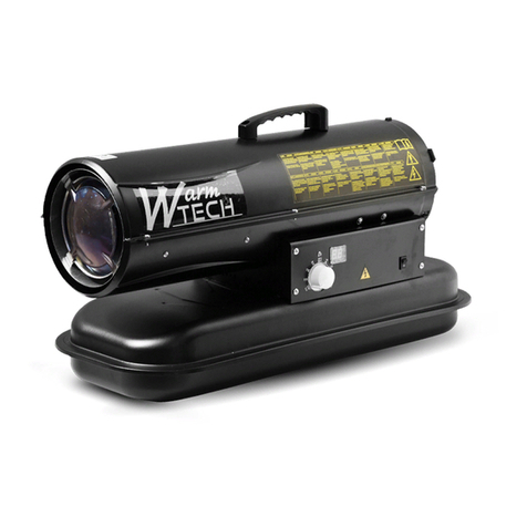 Warmtech CAC20KW User manual