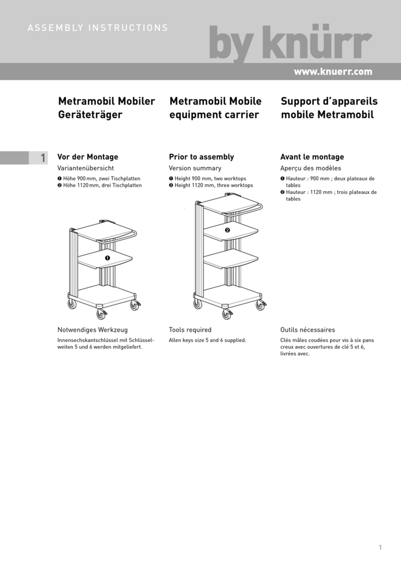 Knurr Metramobil Assembly instructions