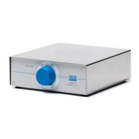 Velp Scientifica MSL 8 DIGITAL instruction manual