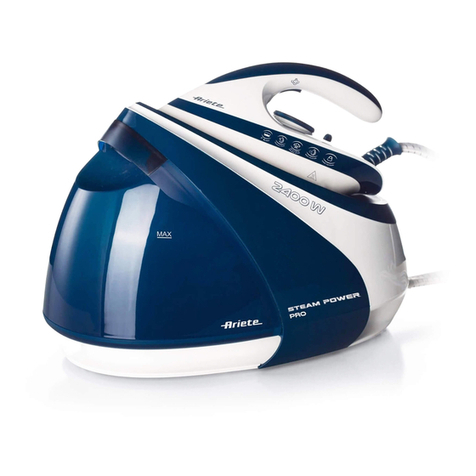 ARIETE STEAM POWER PRO manual