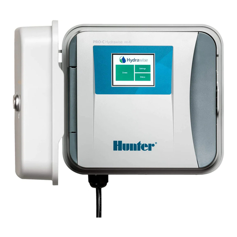 Hunter Hydrawise Pro-HC owner's manual