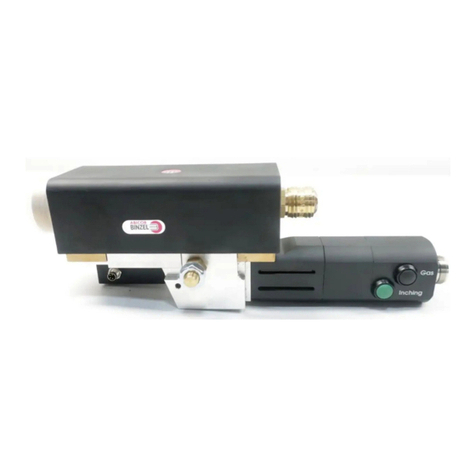 Abicor Binzel MF1 operating instructions