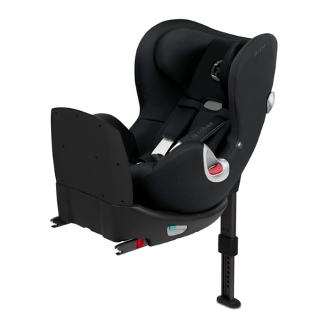 Cybex Platinum SIRONA Q i-SIZE User manual Cybex Platinum SIRONA Q i-SIZE User manual