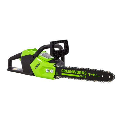 GreenWorks CS-140-T User manual