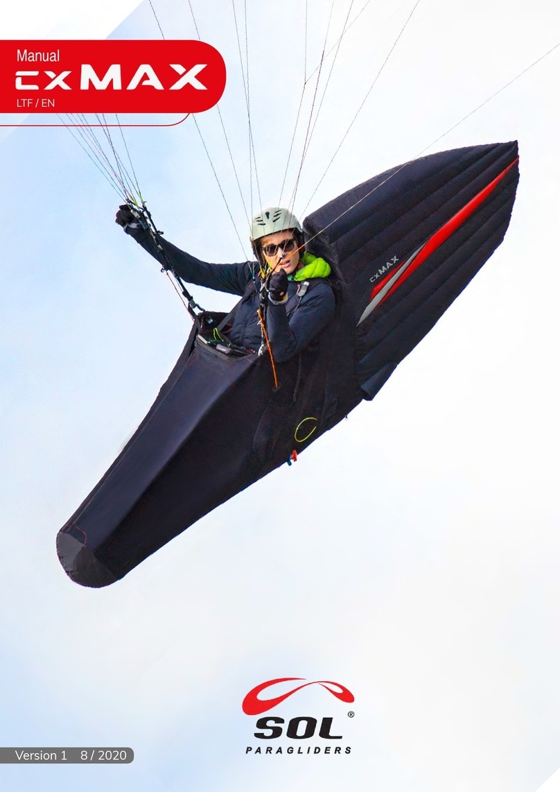 SOL paragliders CX MAX User manual