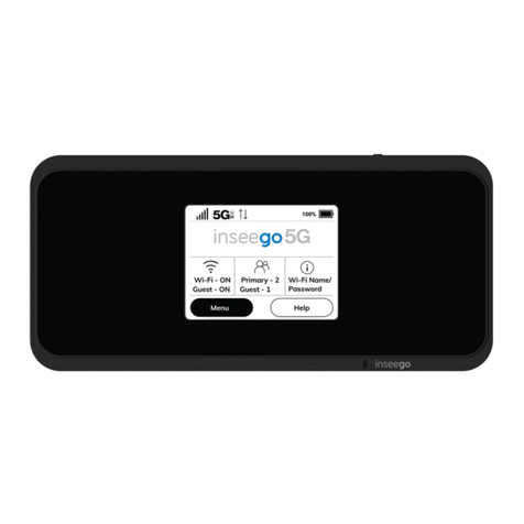 Inseego MiFi M2100 5G Ultra Wideband User manual