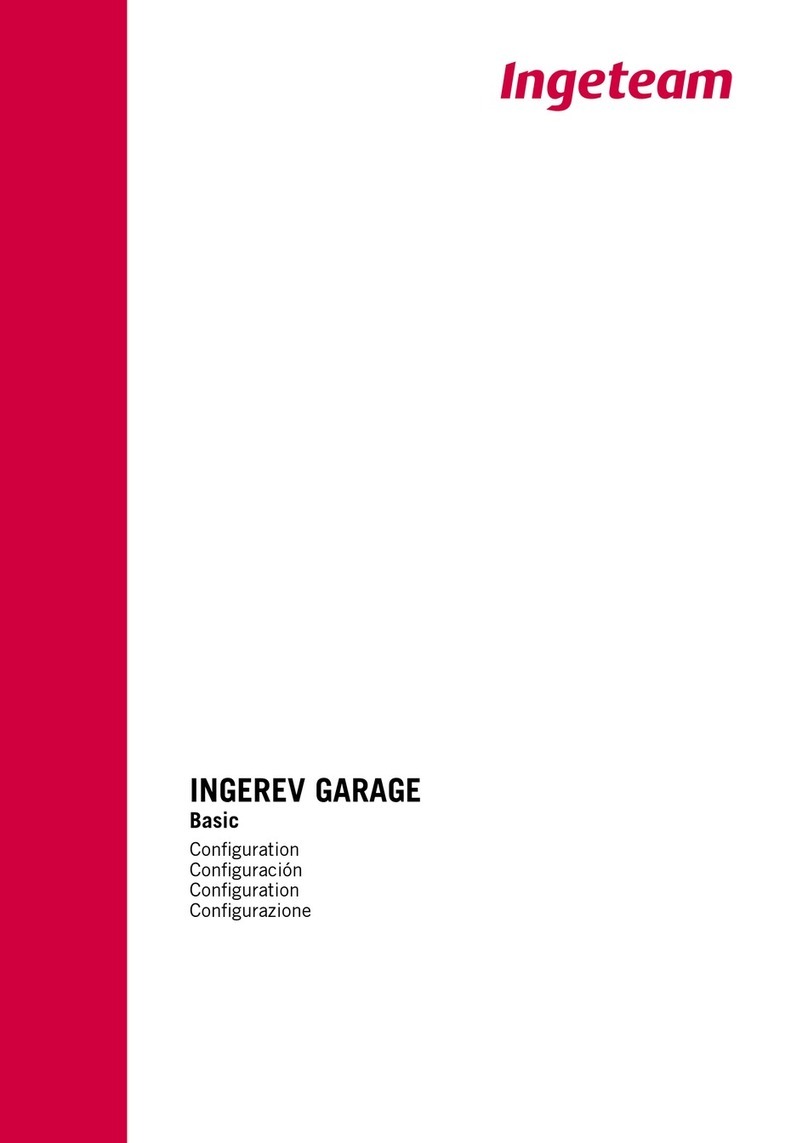 Ingeteam Ingerev Garage Configuration guide