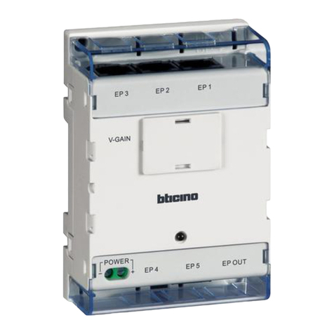 Bticino 323004 User manual