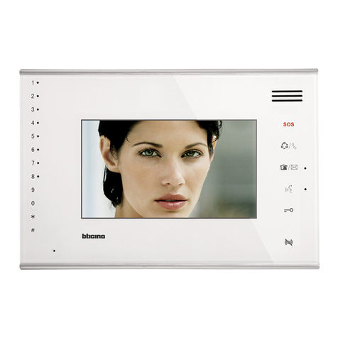 Bticino 322050 User manual Bticino 322050 User manual