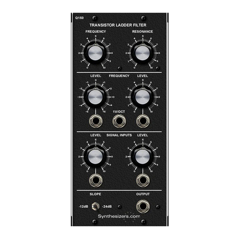Synthesizers.com Q150 quick start guide