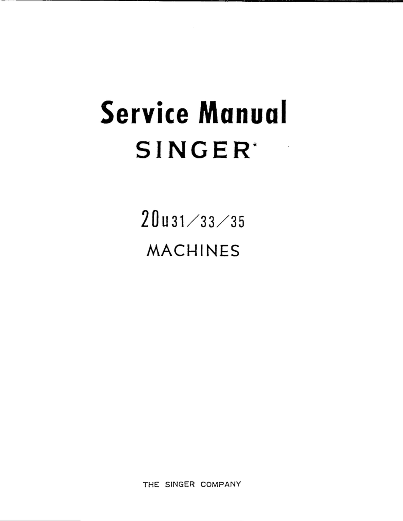 Singer 20U31 Service manual