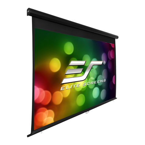 Elite Screens YARD MASTER MANUAL SERIES user guide