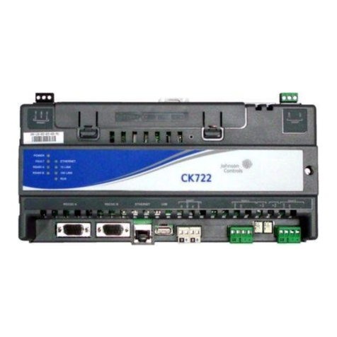 Johnson Controls CK722 manual