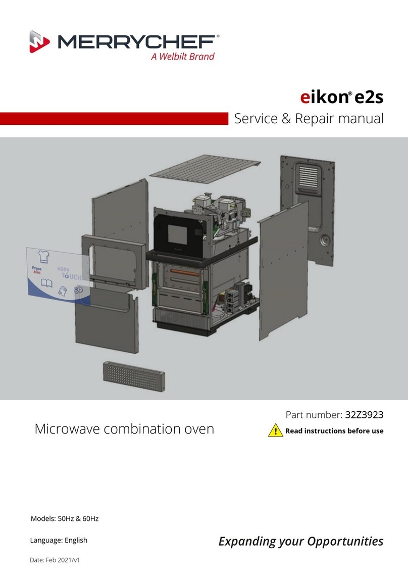 Welbilt MERRYCHEF eikon e2s Service & repair manual