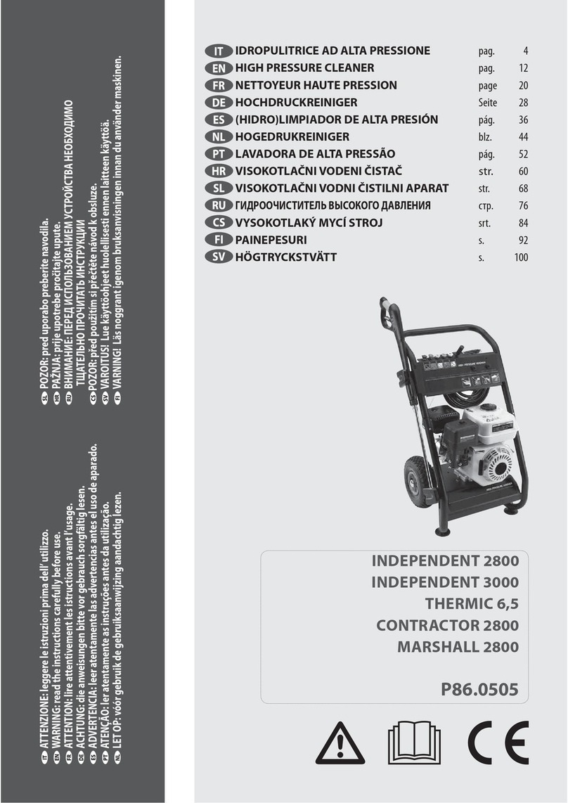 Lavor INDEPENDENT 2800 instructions