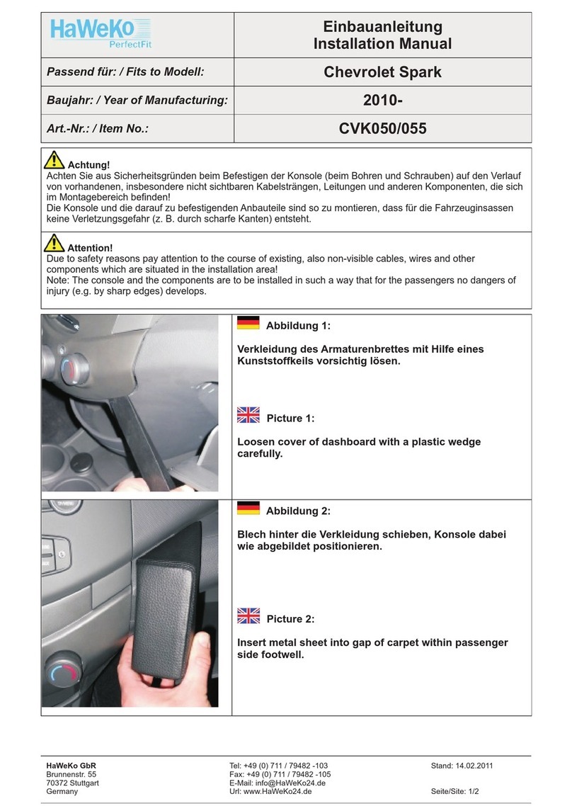 HaWeKo CVK050 User manual