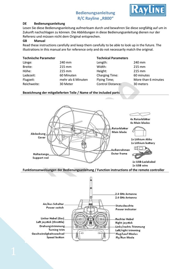 Rayline R800 manual