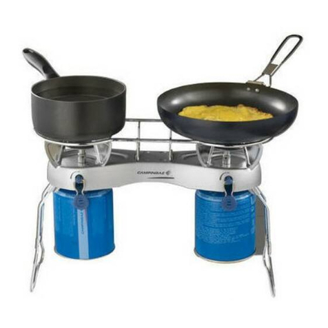 Campingaz CAMPING DUO PLUS CV manual Campingaz CAMPING DUO PLUS CV manual