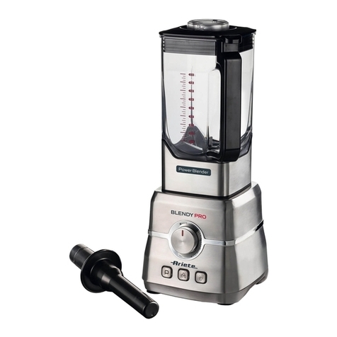 ARIETE BLENDY PRO manual
