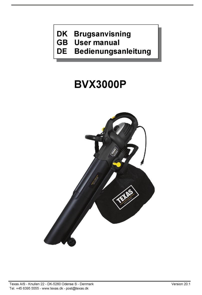 Texas Equipment BVX3000P user manual