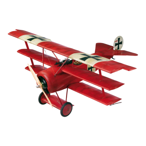 ROBBE Fokker DR 1 ARF User manual