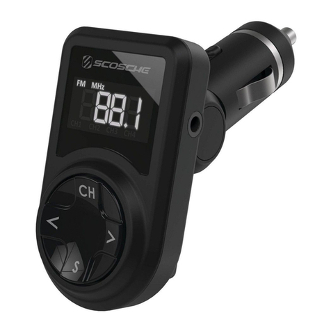 Scosche FMTD10 FMFREQ User manual