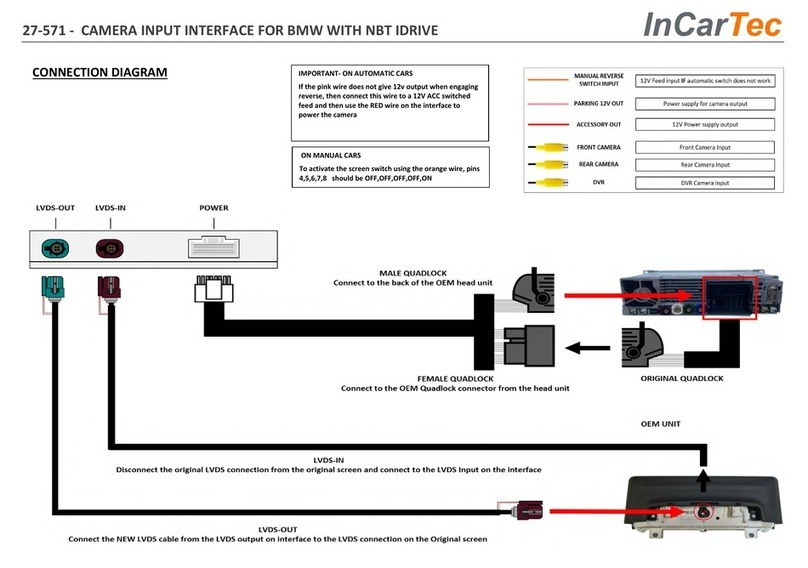 InCarTec 27-571 quick start guide