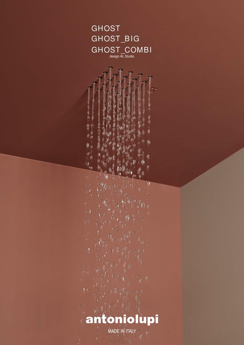 antoniolupi GHOST installation manual antoniolupi GHOST installation manual