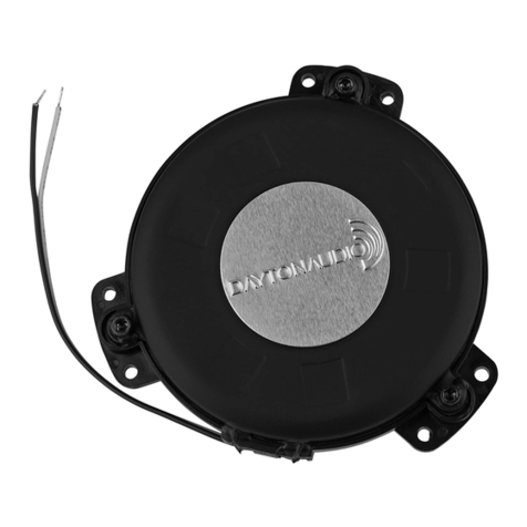 DaytonAudio PUCK TT25-8 user manual
